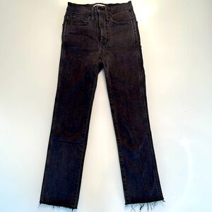 Madewell stovepipe size 23 jeans